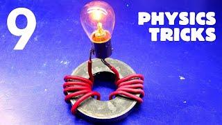 9 Awesome Physics Tricks || Easy Science Experiments At Home