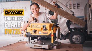 DeWalt Thickness Planer Review DW735 (Tagalog/Filipino)