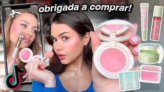 TIKTOK me OBRIGOU a comprar essas MAKES VIRAIS! Funcionam?