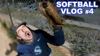 THE FENCE HURT ME! | Softball Vlogs #4