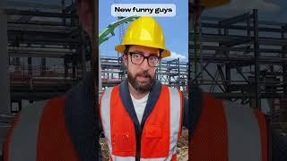 New funny guys  #adamrose #construction #engineering  #workers