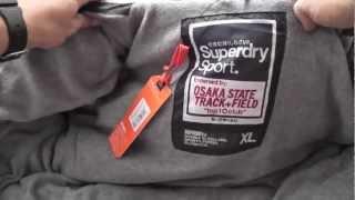 Superdry hoods sports puffer winter jacket