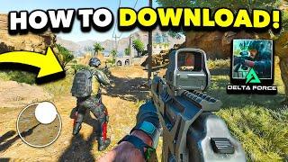 DELTA FORCE MOBILE IS HERE! HOW TO DOWNLOAD ON iOS/ANDROID! (WECHAT & QQ TIPS)