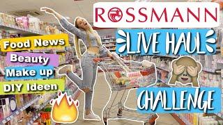 XXL ROSSMANN LIVE HAUL CHALLENGE  - Ihr bestimmt & gewinnt!  BEAUTY, MAKE UP & FOOD NEWS! 