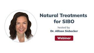 Natural Treatments for SIBO