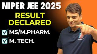 NIPER Result Announced | When Score Card will be Released?