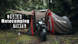 9 MotoCamping Tents for the SOLO Adventurer