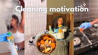 How to DEEP clean and organize your space 🫧 | cleaning tips, smell goods and cleaning motivation |