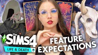 My Expectations for The Sims 4 Life & Death | Gameplay, CAS, Build & Buy