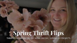 Spring Thrift Flips | Thrifted Home Decor | DIY Home Decor | Spring DIY Projects | No Sew Pillow