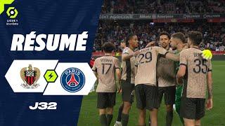 OGC NICE - PARIS SAINT-GERMAIN (1 - 2) - Highlights - (OGCN - PSG) / 2023-2024