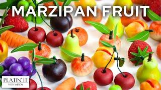 The BEST Marzipan Fruit | Classic Marzipan Recipe | Holiday Favourites