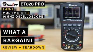 Tooltop ET828 PRO ⭐ Oscilloscope + Multimeter