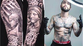 A full sleeve for his FIRST TATTOO