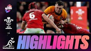 HIGHLIGHTS | WALES V AUSTRALIA | AUTUMN NATIONS SERIES