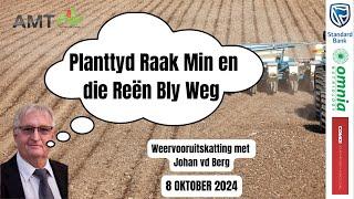 Planttyd Raak Min en die Reën Bly Weg | 7 Okt 2024