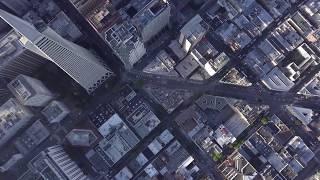 Drone San Francisco, California: The Transamerica Pyramid (DJI Mavic Pro)