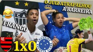 REACT CRUZEIRO 0x1 FLAMENGO MELHORES MOMENTOS | CRUZEIRENSE REVOLTADO COM GOL DO FLAMENGO