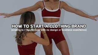 How to ACTUALLY start a clothing brand—trend forecasting, production insights, and secret strategies