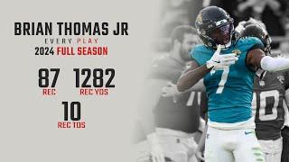Brian Thomas Jr Full Season Replay: Every Target and Catch in the 2024 NFL Season