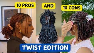 10 PROS & CONS MINI TWISTS EDITION - THINGS YOU MUST KNOW before you make this style