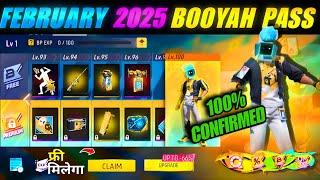 February 2025 Booyah Pass Review | Next Booyah Pass Free Fire | Free Fire February Booyah Pass