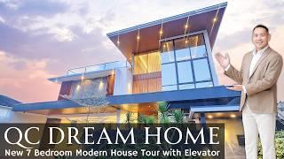 House Tour QC100 • "This House is truly MEANT TO BE our 100th Quezon City Tour!" •7BR House for Sale