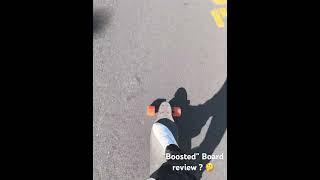 “Boosted” Board review ? #skate #longboard