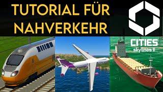 Tutorial: Öffentliche Verkehrsmittel! (+viele TIPPS und Tricks) Cities: Skylines 2!