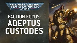 Faction Focus: Adeptus Custodes – Warhammer 40,000