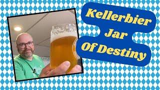 Pale Kellerbier Recipe and Tasting - Homebrew Jar of Destiny