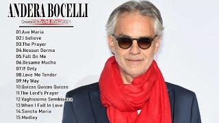 Andrea Bocelli Greatest Hits 2021- Best Andrea Bocelli Songs of All Time