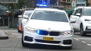 *URGENT MEDICAL ESCORT* NSWPF - City East 210 & 214 Code Red Whilst Conducting A Organ Run