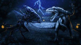 Queen Xenomorph VS Indominus Rex | Who Would Win