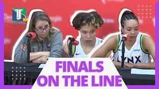 Cheryl Reeve and Napheesa Collier on IMPROVEMENTS needed for Lynx to BEAT Sun in Game 5