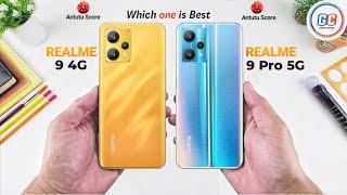 Realme 9 4G vs Realme 9 Pro 5G - Full Comparison  Which one is Best.