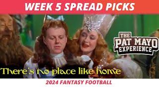 2024 NFL Week 5 Spread Picks, NFL Predictions, Survivor Picks | Cust Corner: Car Jacking, Alarms