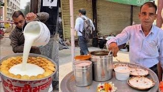 SUPER CREAMY Dahi Bhalla of Nehru Place I Sharma Chaat Bhandar | Indian  Street Food