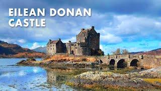 Epic EILEAN DONAN CASTLE, Scottish Highlands walking tour | Scotland | 4K