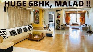 Huge 6BHK, ONLY 5.50 CRORE, ABROL VASTU PARK, MALAD, EVERSHINE NAGAR, MUMBAI