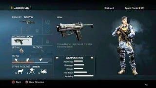 Call of Duty: Ghosts - Create a Soldier! Guns, Perks, Camos, more! (COD Ghost Multiplayer Online)