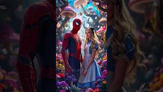 Alice in Wonderland and Marvel Fusion#disney #marvel #fusion #aliceinwonderland