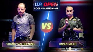 SHANE VAN BOENING VS  IMRAN MAJID | 2024 US OPEN POOL CHAMPIONSHIP #billiards #9ballpool