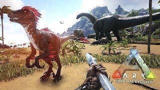 ARK: Survival Evolved - ИЗУЧАЮ ОСТРОВ и ПРИРУЧАЮ ДИНОЗАВРОВ!! (ARK Ragnarok)