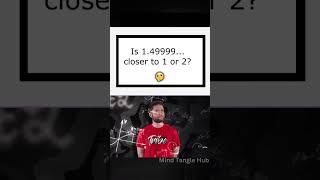 Which is closer 1 or 2?  | Only Genius mind can Answer #shorts #ytshorts #riddles #puzzle