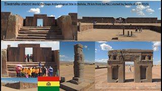 Tiwanaku: Pre-Columbian archaeological site in Bolivia, 70 km from La Paz: UNESCO World Heritage