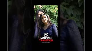 How I Create Masking Transition Tutorial in Capcut  #capcut #tutorial #edit