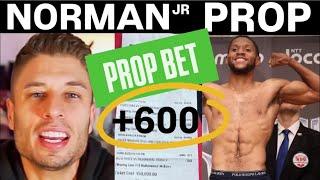 EXPLAINED! Fight Night Parlay | Brian Norman Jr vs Jin Sasaki Last MINUTE Prop Bets!