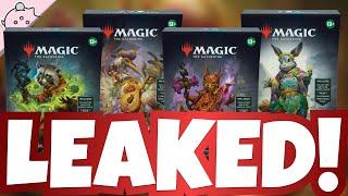 Bloomburrow Precons Leaked! | Bloomburrow Leaks & Spoilers | MTG