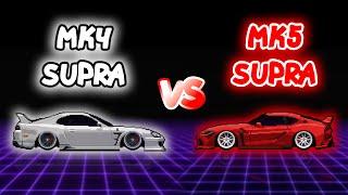 SUPRA VS SUPRA?! - Pixel Car Racer